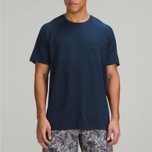 Lululemon Metal Vent Tech Short Sleeve Shirt True Navy XL
